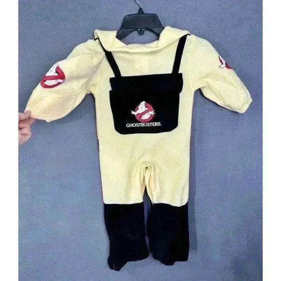 Ghostbusters Outfit w/ Hat Size 2T Toddler Character Halloween Costume Fleece - Picture 6 of 8